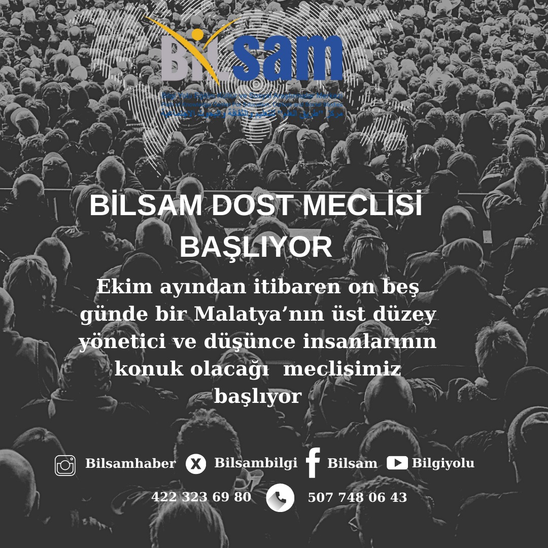 Şehrimizi ve insanımızı konuşacağımız 'Dost Meclisimiz' başlıyor... 